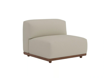 NILO SF2388 - Modular fabric garden armchair by Andreu World - view 2